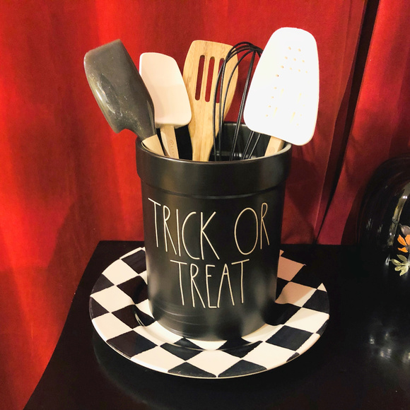 Rae Dunn Other - Rae Dunn Halloween Trick or Treat Utensil Holder